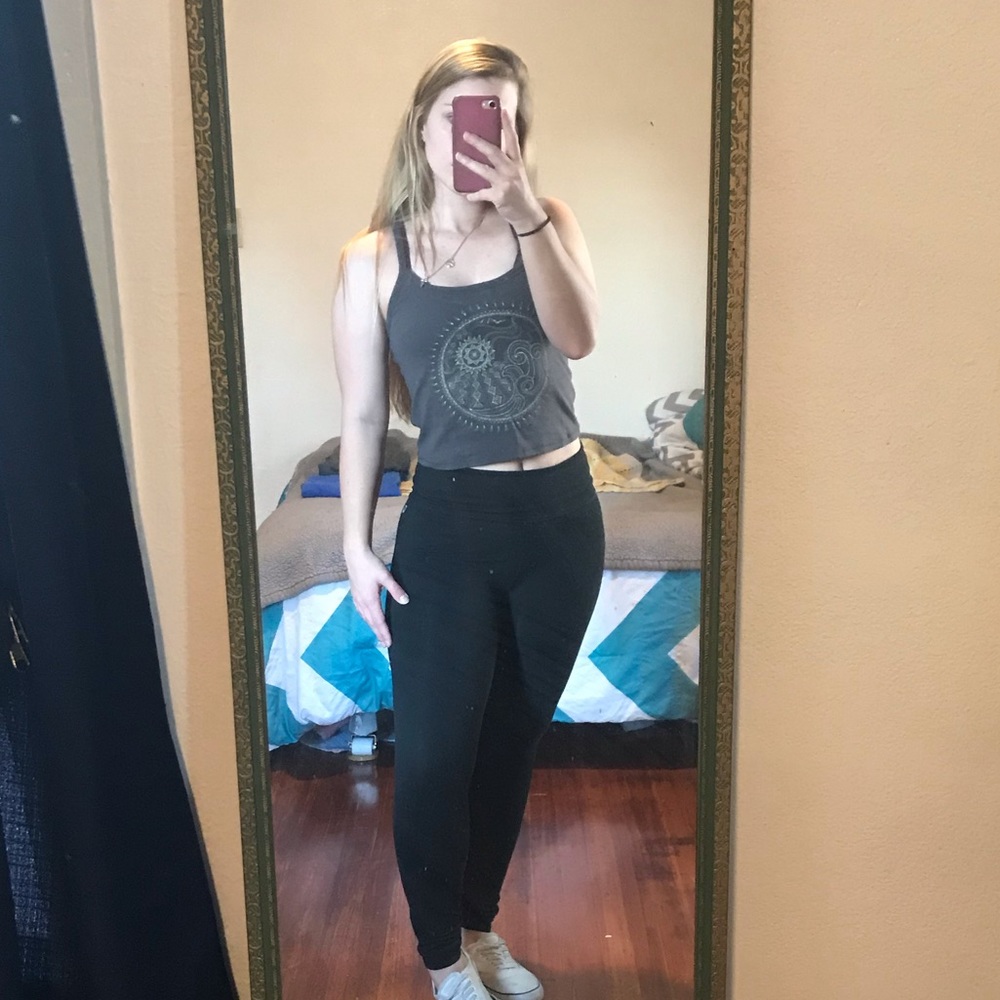Graphic Cropped Cami